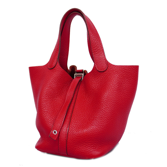 HERMES Handbags - [3bc2612]Auth Hermes Picotin Picotan Lock PM □P Stamp Women's Taurillon Cleme...
